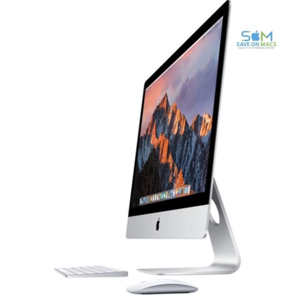 (Refurbished  Excellent) - Apple iMac 27" 5K Display MNE92LL/A (2017) – Core i5 – Silver - Image 3