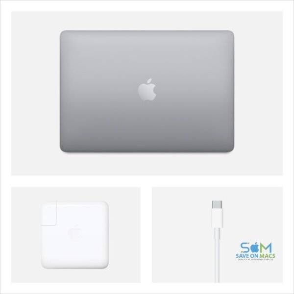 (Refurb Excellent) – Apple MacBook Pro 13.3" w/ Touch Bar MXK62LL/A (2020, A2289) – Intel Core i5 4-Core 1.4GHz (8th Gen) – Silver - 1 Year Warranty - Image 3