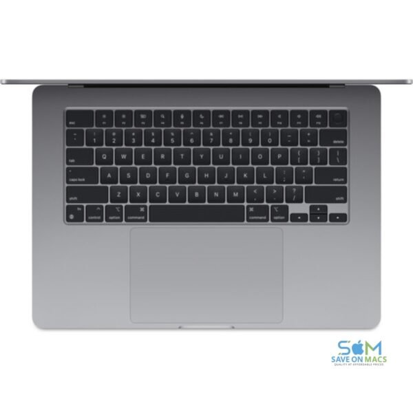 (Open Box)-Apple MacBook Air 15.3" MRYM3LL/A (2024, A3114)-Apple M3 8-Core Chip-10-Core GPU-8GB RAM-256GB SSD-Space Gray-1 Year Warranty - Image 2