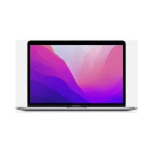 (Open Box)-Apple MacBook Pro 13.3" w/Touch Bar MNEP3LL/A (2022, A2338)-Apple M2 8-Core Chip-10-Core GPU- 8GB RAM-Silver-1 Year Warranty