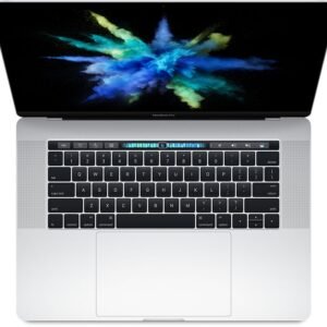 (Refurbished Excellent) - Apple MacBook Pro 15.4" w/Touch Bar (Mid 2019, A1990) - Intel Core i7 6-Core - Radeon Pro 555X with 4GB - Silver - 1 Year Warranty