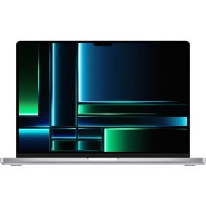 (Open Box)-Apple MacBook Pro 14.2" MPHE3LL/A (2023, A2779)-Apple M2 Pro 10-Core Chip-16-Core GPU-16GB RAM-512GB SSD-Silver-1 Year Warranty